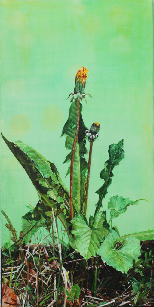 3-er Serie, Bild 2, 10 Tage später: 40x80cm