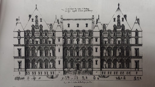 Château dit de Madrid à Neuilly sur Seine. Recherches documentaires: Bibliothéque du Musée de la Renaissance d'Ecouen.  Hervé Arnoul
