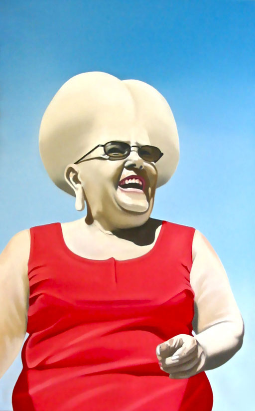 Aktuell, 2010, Oil on Canvas, 80 x 50 cm
