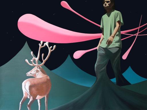  Es fügt sich_02, 2014, Oil on Canvas, 120 x 160 cm