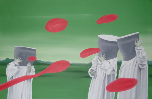  Angewandte Wissenschaft 05, 2015, Oil on Canvas, 40 x 60 cm