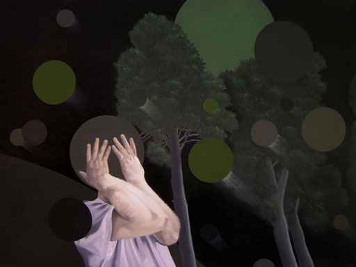 Gefüge, 2013, Oil on Canvas, 90 x 120 cm 