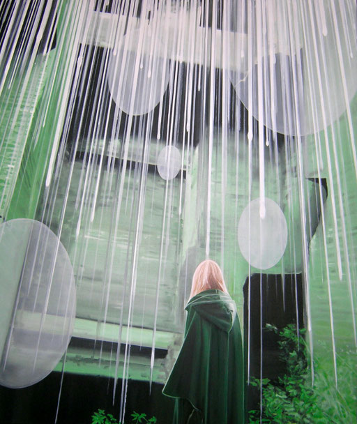 Tagtraum I, 2024, Oil on Canvas, 95 x 80 cm