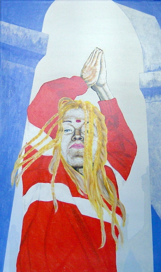 Iva, 1999, Acrylic on Canvas, 100 x 60 cm