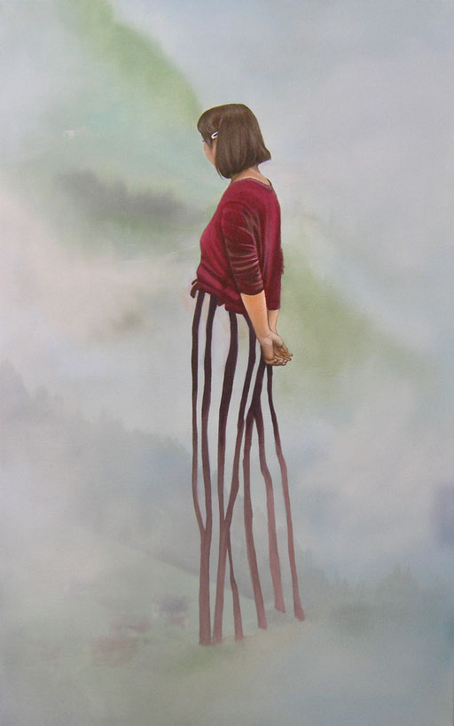 Illusion, 2024, Oil on Canvas, 80 x 50 cm