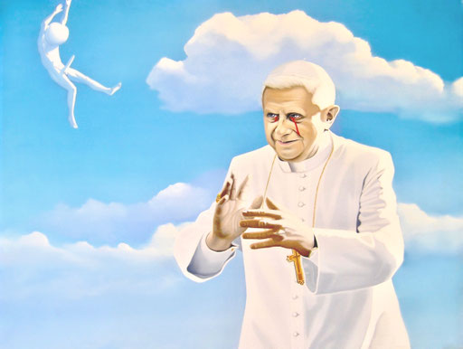 das Zeichen, 2006, Oil on Canvas, 90 x 120 cm