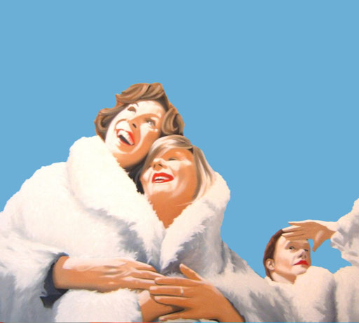 Höhenrausch, 2006, Oil on Canvas, 90 x 100 cm