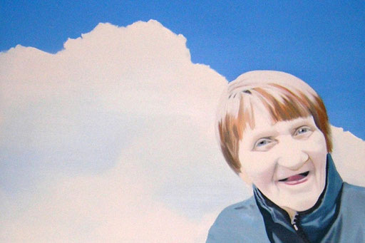 in den Wolken, 2006, Oil on Canvas, 40 x 60 cm