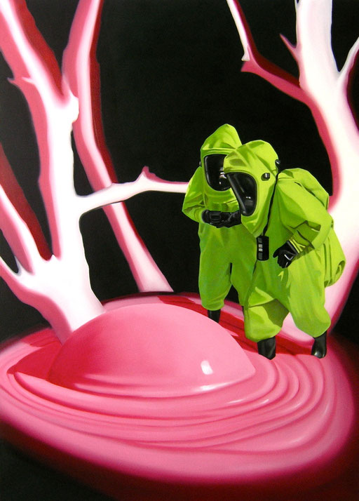 Fakt, 2015, Oil on Canvas, 140 x 100 cm