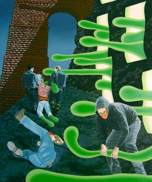 Stuff of Desire, 2015, Oil on Canvas, 180 x 150 cm