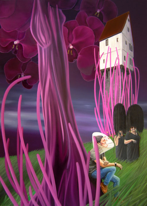 Gefilde, 2024, Oil on Canvas, 140 x 100 cm