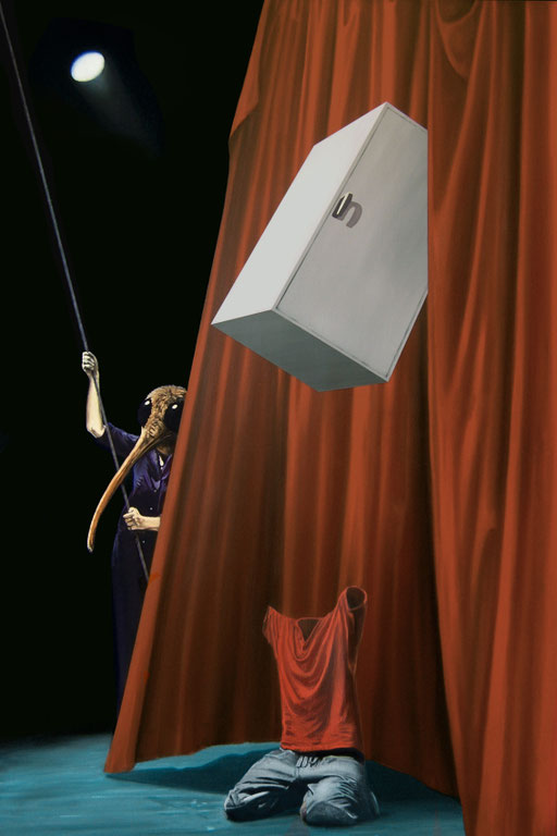 Der Akt, 2024, Oil on Canvas, 120 x 80 cm