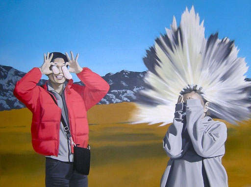 das Spiel ist aus, 2010, Oil on Canvas, 90 x 120 cm