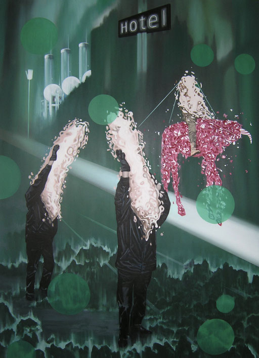 Big Time, 2021, Oil on Canvas, 140 x 100 cm