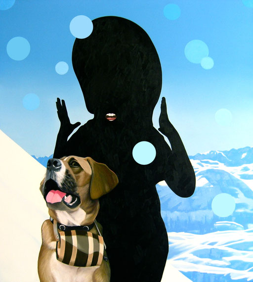 das Gesetz, 2010, Oil on Canvas, 100 x 90 cm