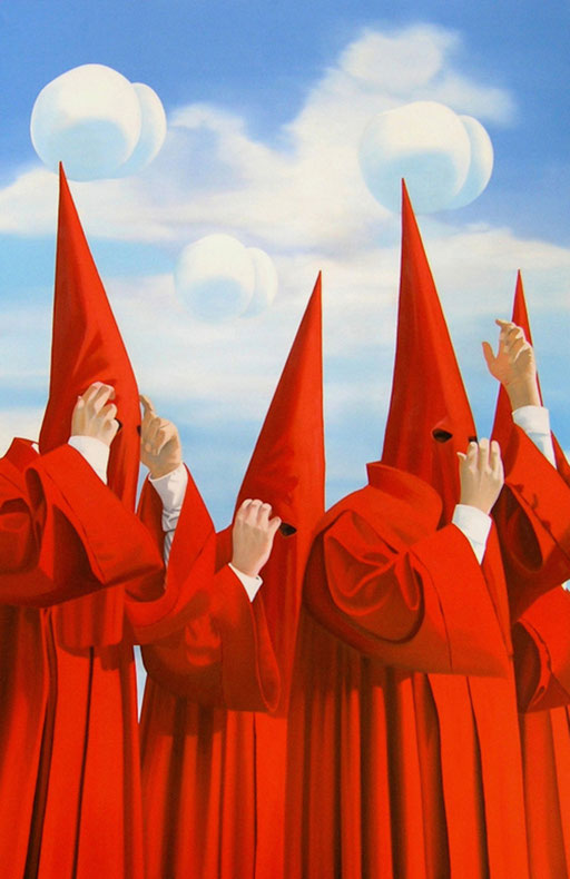alte Geister, 2007, Oil on Canvas, 180 x 120 cm