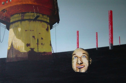 change me, 1999, Acrylic on Canvas, 80 x 120 cm