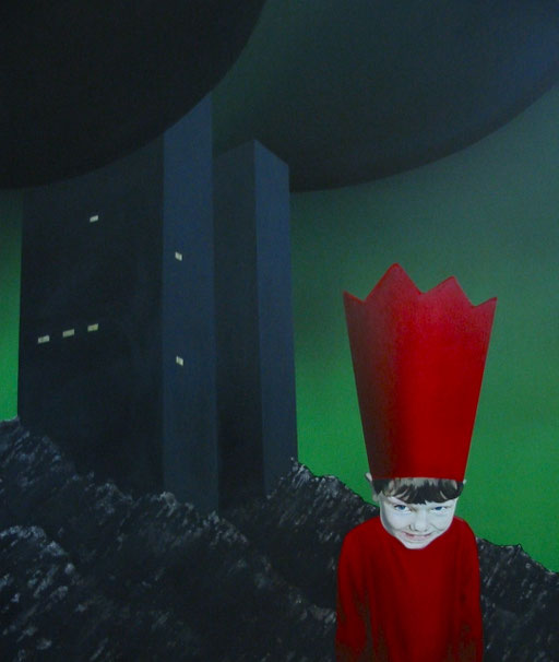 do it_02, 2011, Oil on Canvas, 80 x 80 cm