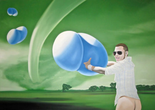 reason for waiting, 2011, Oil on Canvas, 130 x 180 cm