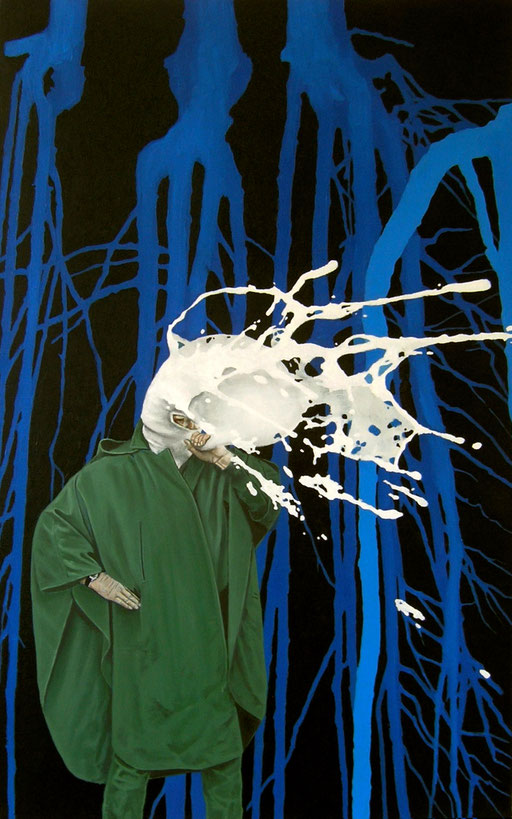 Halali, 2024, Oil on Canvas, 80 x 50 cm