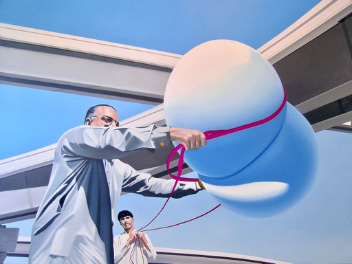 love is in control, 2010, Oil on Canvas, 120 x 160 cm