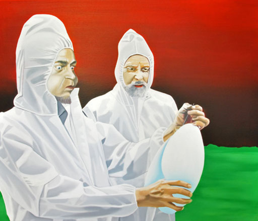 Atem, 2007, Oil on Canvas, 80 x 95 cm