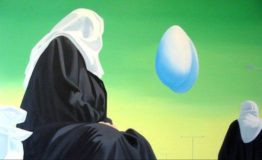 Tagtraum, 2007, Oil on Canvas, 80 x 130 cm