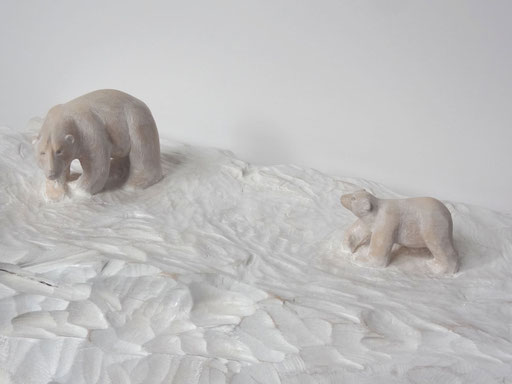 MER DE GLACE -     50 x 25 cm - Disponible