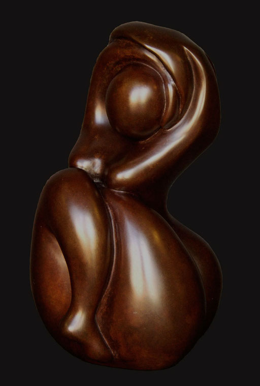 BAIGNEUSE DE BANYULS - Bronze  n°2/8  -24 x 15 cm 