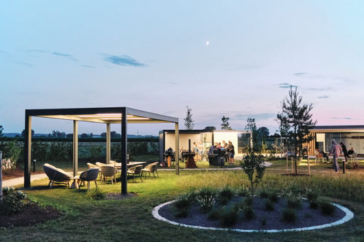 Terrassenüberdachungen Ausstellungspark in Osterhofen in Niederbayern