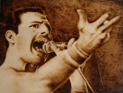 Freddie Mercury - 21x16cm
