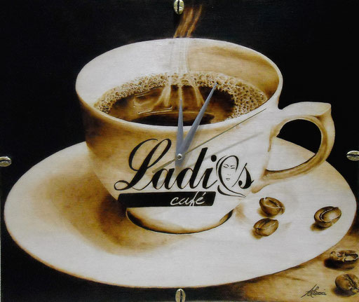 Orologio Coffee is ready - 30x35cm
