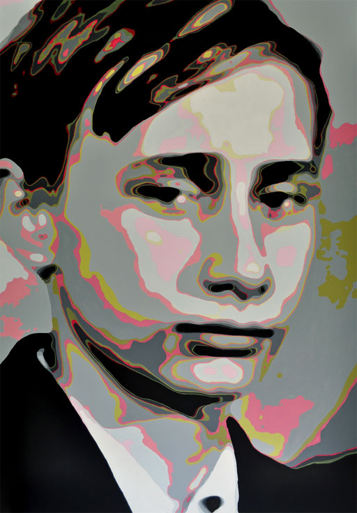 "Boy 1 (Wladimir)", 2021, Acryl auf Leinwand, 200x140 cm (verkauft)