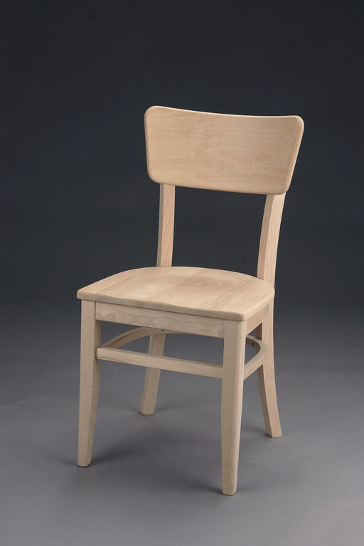 Stuhl Modell B 1152 in Buche! Maße: 48 cm tief, 42 cm breit, 85 cm hoch, 45 cm Sitzhöhe