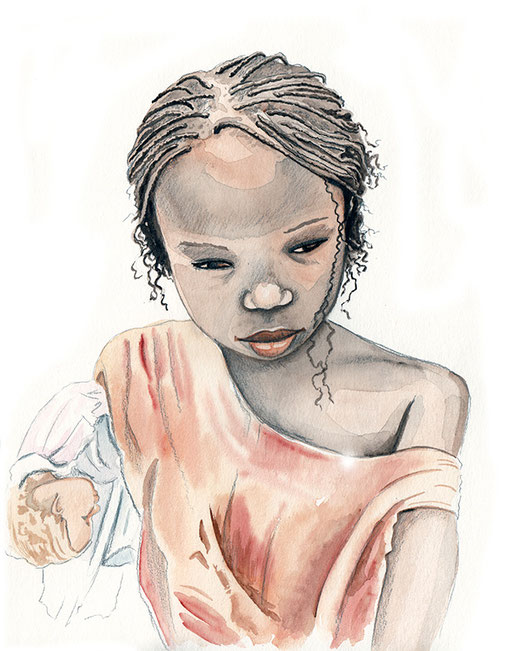 Carnet de voyage Sénégal enfant