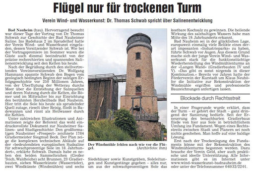 Wetterauer Zeitung, 12. Dezember 2013