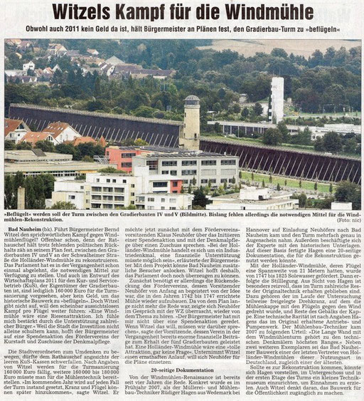 Wetterauer Zeitung, 10. Dezember 2010