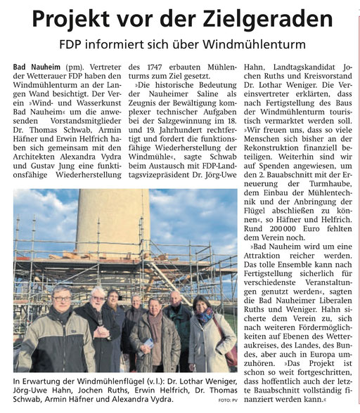 Wetterauer Zeitung, 30. März 2023