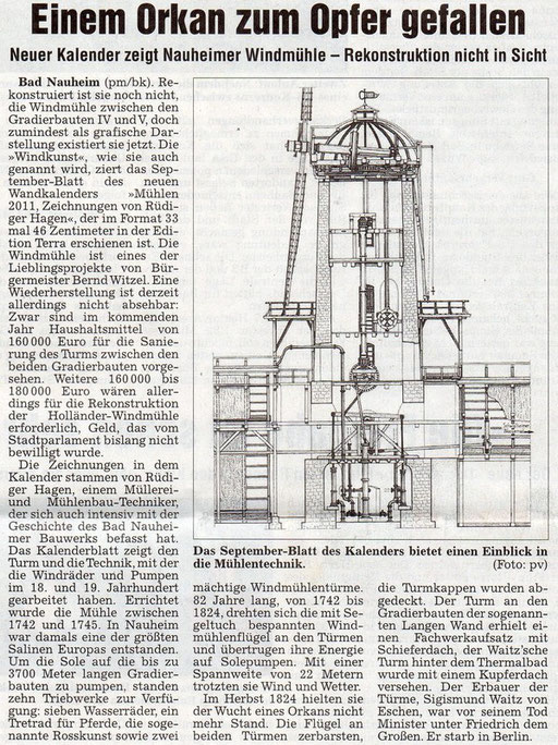 Wetterauer Zeitung, 23. November 2010