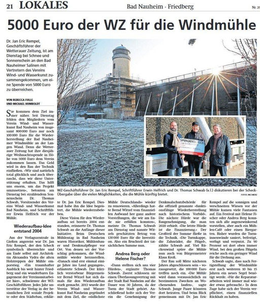 Wetterauer Zeitung, 14. Dezember 2022
