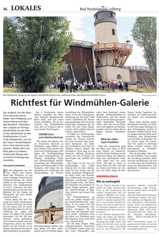 Wetterauer Zeitung, 07. August 2023