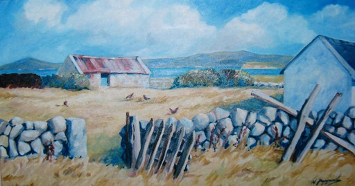 O'REILLY'S FIELD, oil on canvas