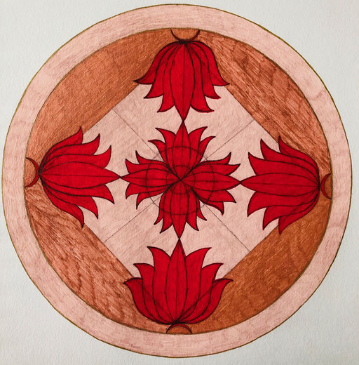 Blossoming Lotus - Inner and Outer Mandala