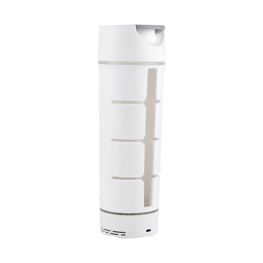 CÓDIGO ANF 030 Cilindro con bocina bluetooth. Funcion manos libres. Incluye cable USB y batería recargable. MATERIAL PLÁSTICO. MEDIDA 7 x 25 CM. CAPACIDAD 530 ML.