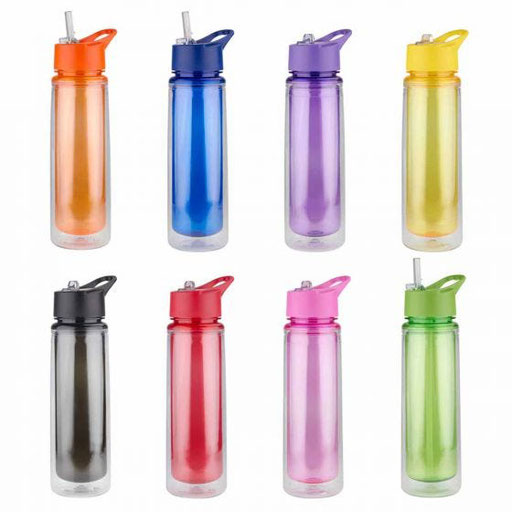 CÓDIGO ANF 010 DOBLE PARED. INCLUYE VÁLVULA DE SEGURIDAD Y POPOTE. TAPA CON AGARRADERA. MATERIAL PLÁSTICO. MEDIDA 7.7 X 25.5 CM. CAPACIDAD 610 ML