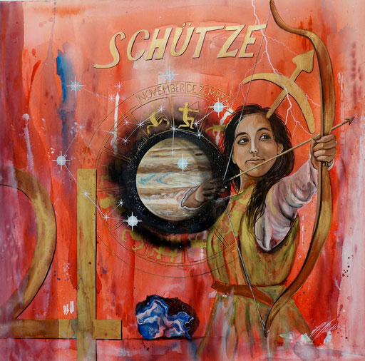 Sternzeichenbild Schütze - Serie "spirit"