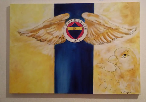 Fenerbahce Bild Malerei Serpil Sögüt Krefeld
