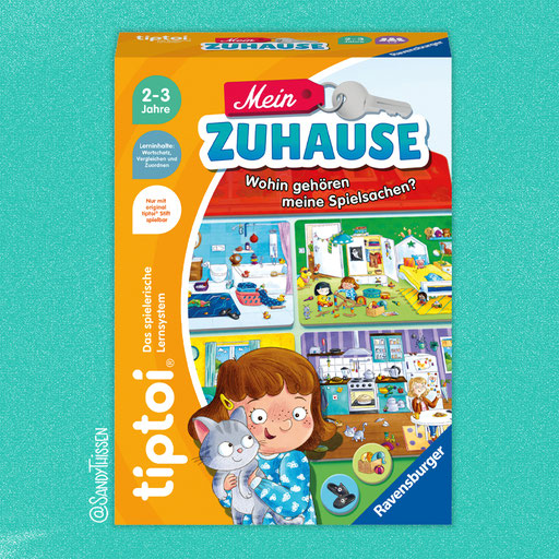 Mein Zuhause - Tiptoi-Spiel,  Verlag: Ravensburger, Erscheinungsdatum: 01.02.2024