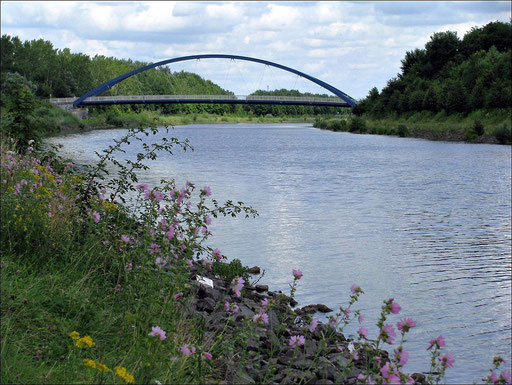 Fußgängerbrücke über den Datteln-Hamm-Kanal