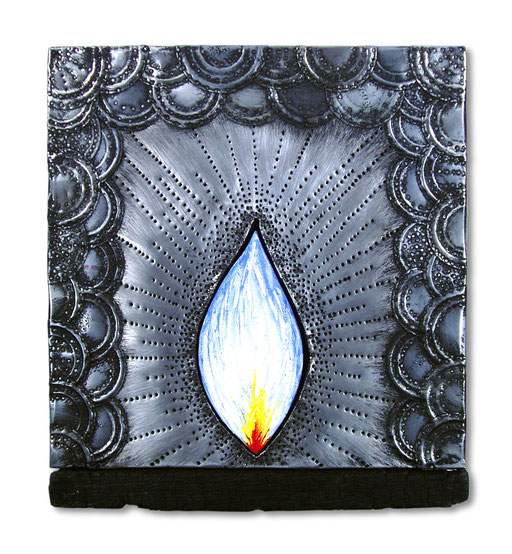 Inner Mounting Flame: mixed media SOLD